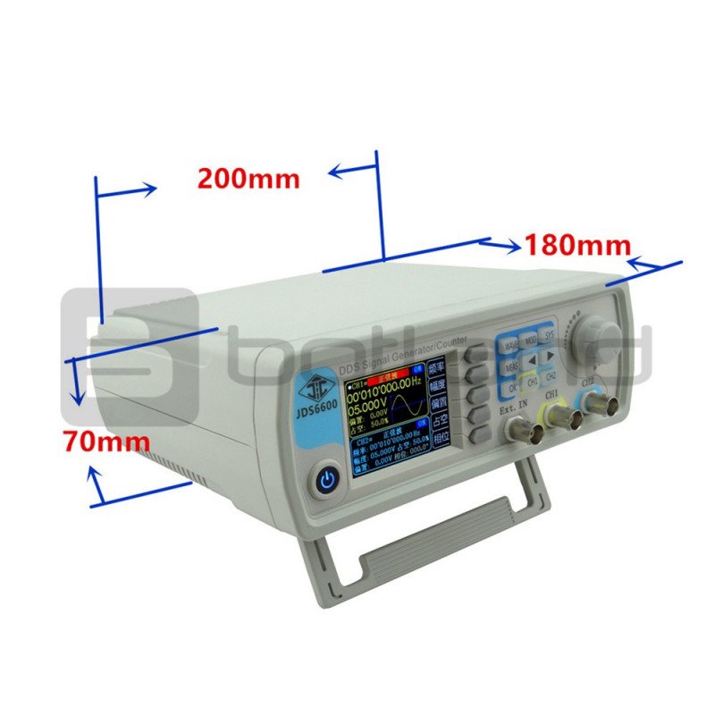 Functional generator DDS JDS6600 30MHz - 2 channels