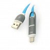 Kabel USB-C + Micro USB 2w1 - zdjęcie 1