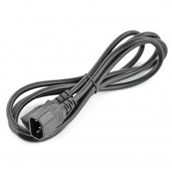 IEC computer cable extension cable - 1,8m - Lanberg