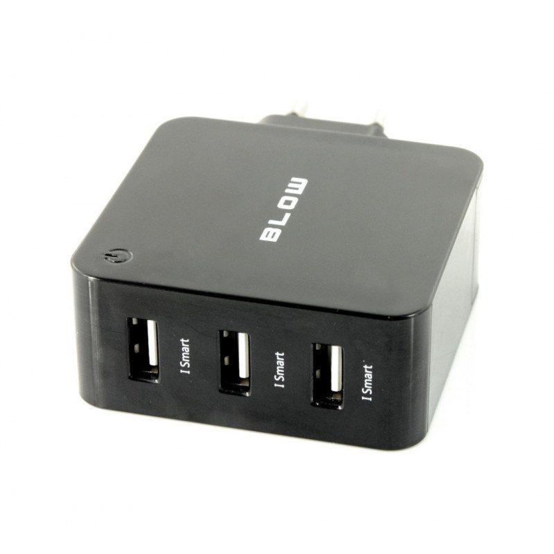 Blow 3x USB 5V / 7.2A power supply - black