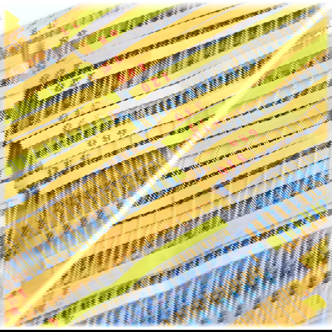 Zestaw rezystorów 1/4W - 820szt.