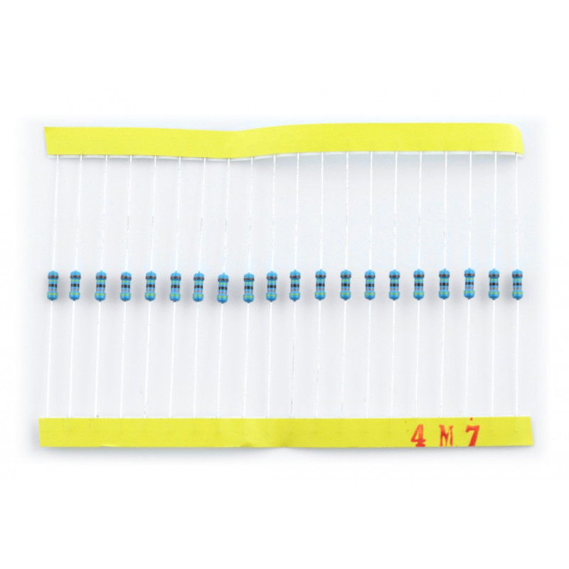 Zestaw rezystorów 1/4W - 820szt.