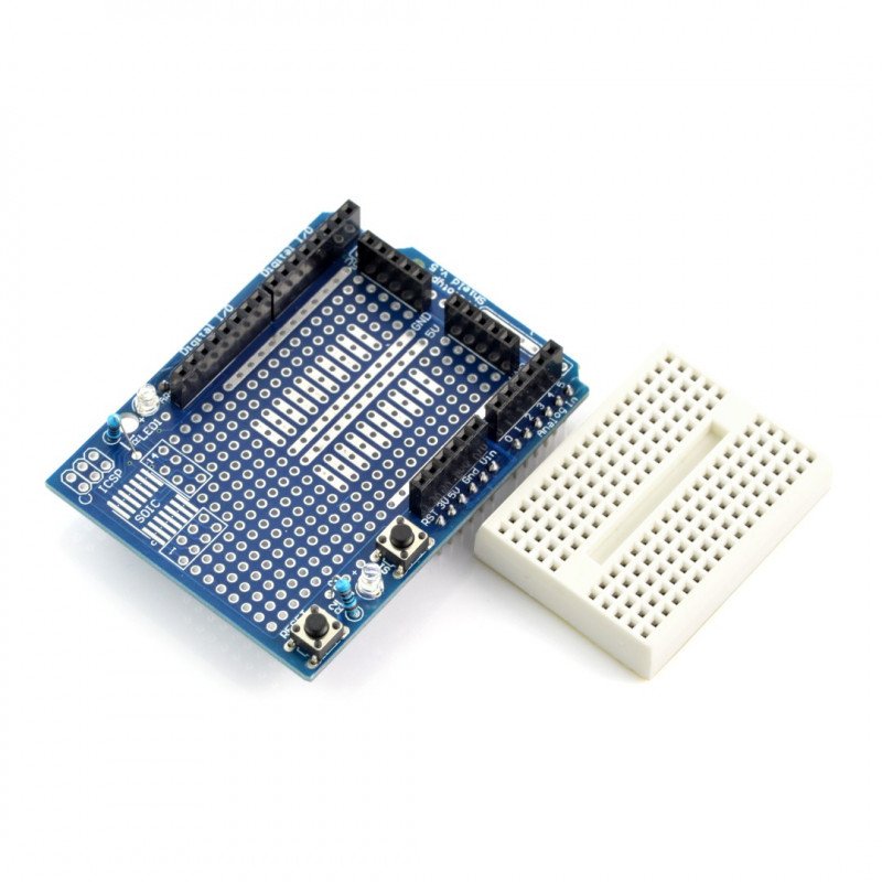 2PCS Arduino Prototyping Prototype Shield ProtoShield Module Mini Breadboard 