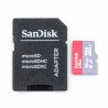microSDHC 16GB SanDisk ULTRA/bez adaptera - zdjęcie 1