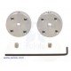 Aluminium 3mm mounting hub Aluminium 3mm mounting hub