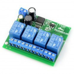 Relay module 4 channels + Bluetooth 4.0 BLE - 10A / 250V contacts -...