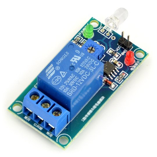 Relay module combined light-operated switch 12V 10A/125VAC