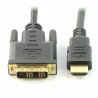 HDMI cable - DVI-D - 1.5m_ - zdjęcie 1