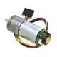Geared motor 25Dx56L 227:1 12V 33RPM + CPR 48 encoder Geared motor 25Dx56L 227:1 12V 33RPM + CPR 48 encoder
