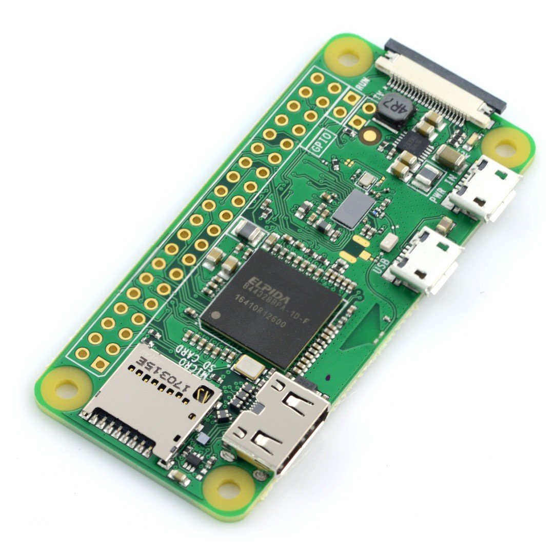 Raspberry Pi Zero W - WiFi Bluetooth 512MB RAM 1GHz