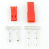 Pair of JST - BEC connectors for Li-Pol batteries