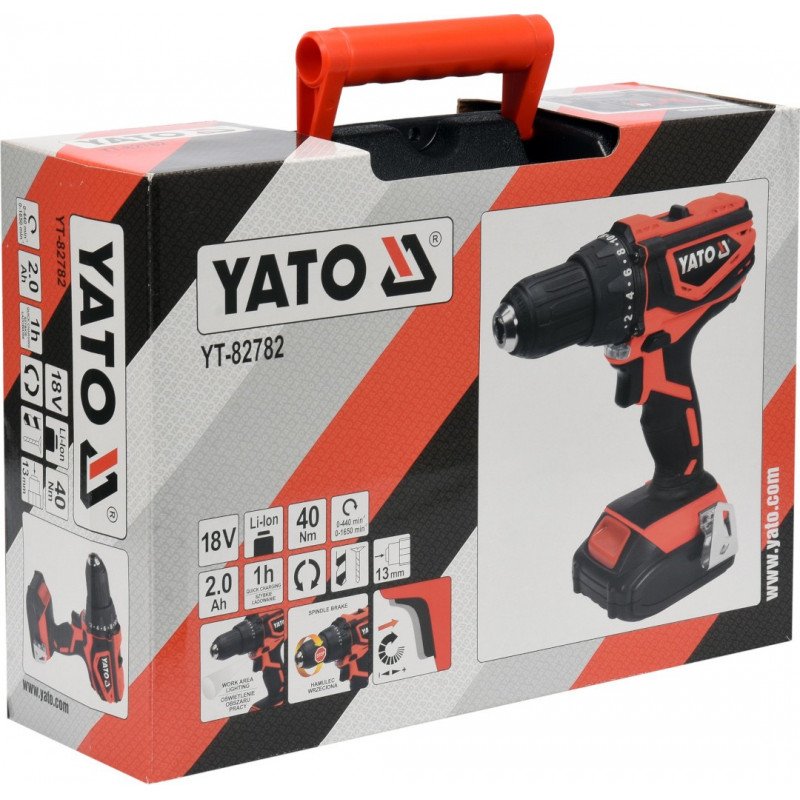 Yato drill/screwdriver YT-82782 18V