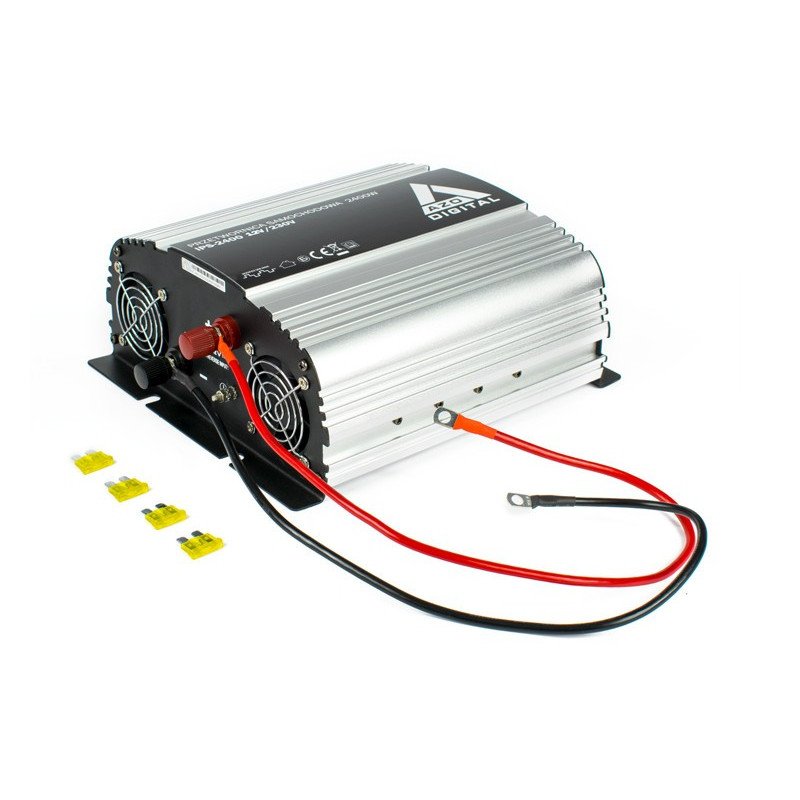 AZO Digital 12 VDC / 230 VAC IPS-2400 2400 W voltage converter