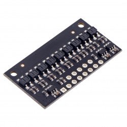 Strip with reflective sensors QTR-HD-09A - 9-channel - analog - Pol...