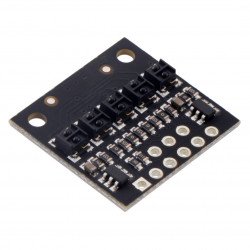 Strip with QTRX-HD-05A reflector sensors - 5-channel - analog - Pol...