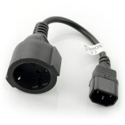 Kabel sata data III (6GB/S) F/F 50cm - czerwony
