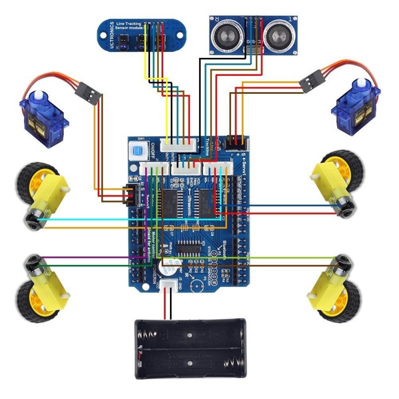 Mini multi-camera adapter board for Arduino