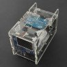 CloudShell 2 Case 2 for Odroid XU4 - elements for building a NAS file server - transparent - zdjęcie 1