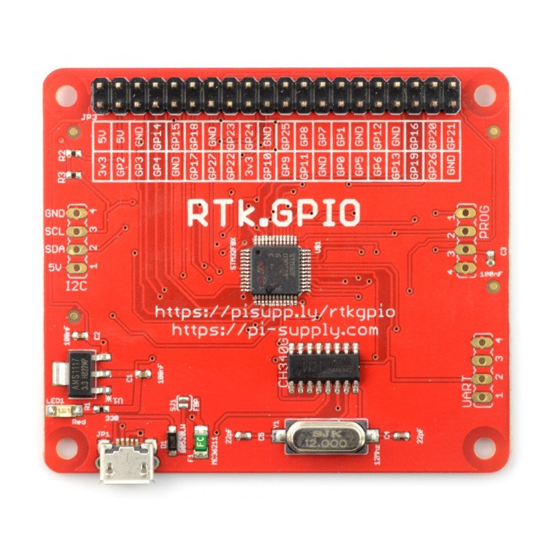Ryanteck RTk.GPIO - GPIO interface for PC and Mac