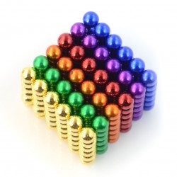 Magnetic balls Neocube 5mm - colorful