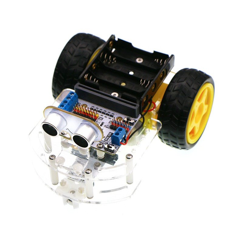 ElecFreaks Motor:bit acrylic smart car kit(without micro:bit board)