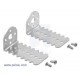 Aluminium fixtures for 25D motors Aluminium fixtures for 25D motors