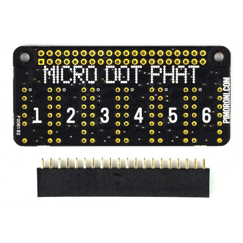PiMoroni Micro Dot pHAT Full kit - Red