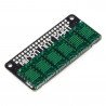 PiMoroni Micro Dot pHAT - 6 LED matrices 5x7 - shield for Raspberry Pi - green - zdjęcie 1
