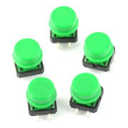 Tact Switch 12x12mm z nasadką czerwony