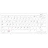 Official keyboard for Raspberry Pi Model 3B+/3B/2B - black-grey - zdjęcie 4