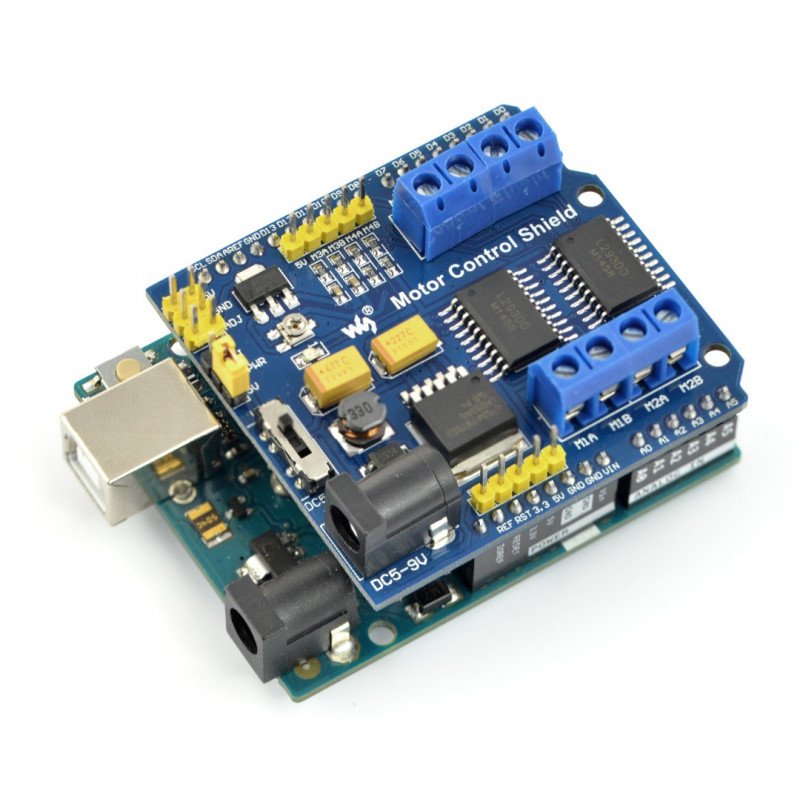 Motor Control Shield - driver engines for Arduino