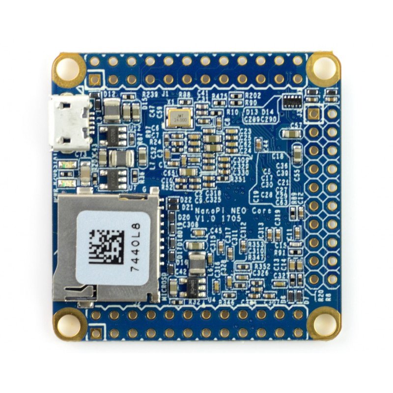 NanoPi NEO Core Allwinner H3 Quad-Core 1.2Ghz + Botland - Robotic Shop