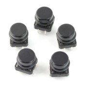 Tact Switch 12x12mm z nasadką czarny