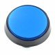 Push Button 6cm - blue (eco2 version)