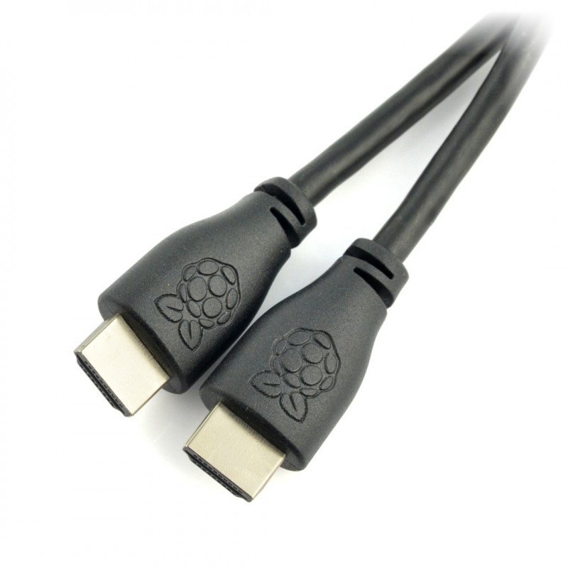 Cable HDMI 2m 30awg black - Raspberry Official