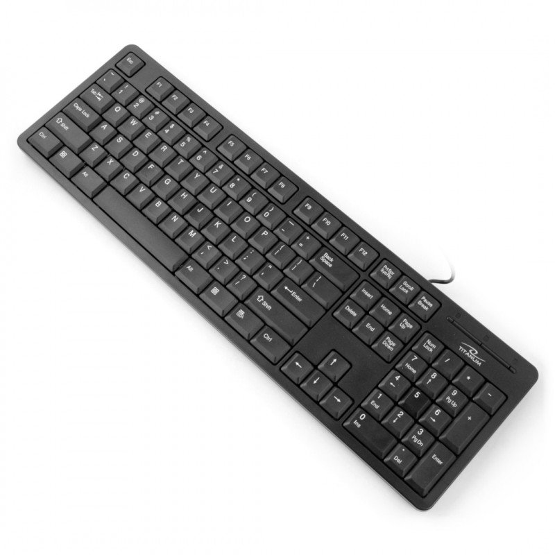 Esperanza keyboard TK-103 USB slim Titanium