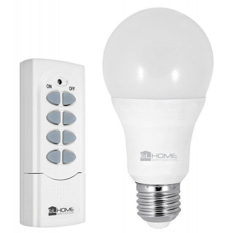 Eura-tech EL Home RCB-40C8 - LED 7W bulb, radio controlled + remote control