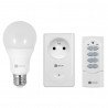 Eura-tech EL Home RCX-80C8 - Wireless kit: bulb + socket + remote control - 433MHz - zdjęcie 1