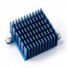 Heat sink for Odroid XU4 high 40x40x25mm - blue - zdjęcie 1