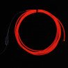 High Brightness Red Electroluminescent (EL) Wire - 2,5m - zdjęcie 3