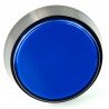 Large Arcade Button with LED - 60mm Blue - zdjęcie 1