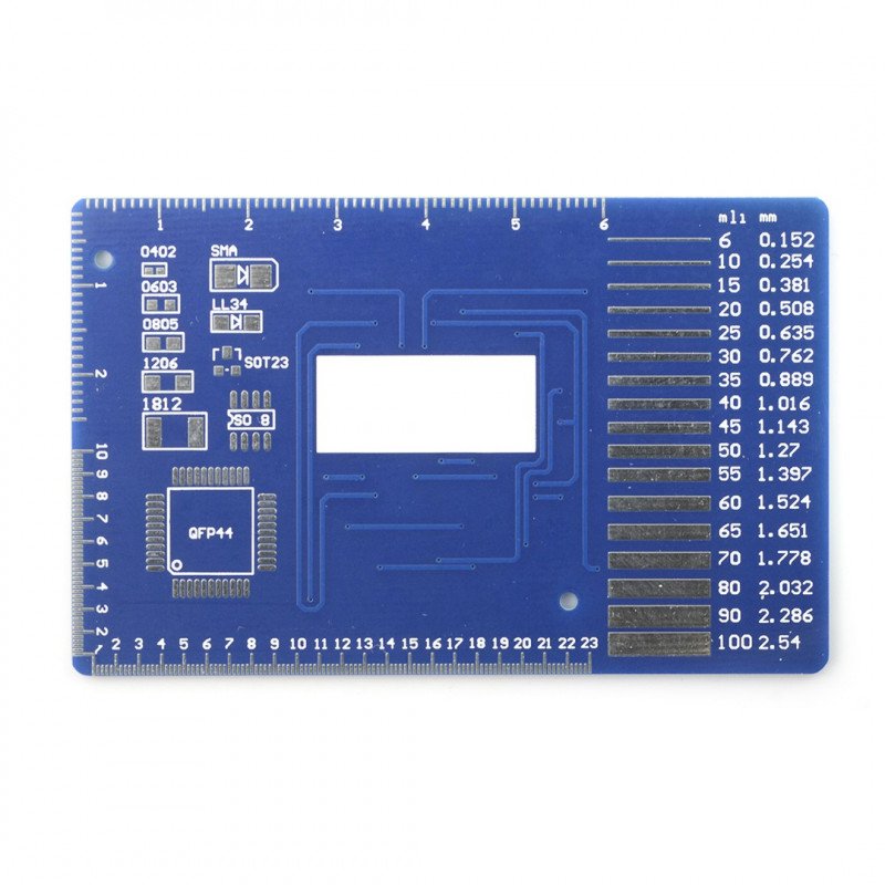 Kit for learning to solder components SMD