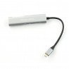 Multiport Adapter (HUB) USB C  HDMI / USB 3.0 / SD / MicroSD / C - zdjęcie 1
