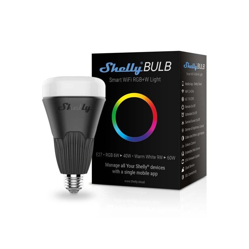 Shelly Bulb - smart bulb LED RGBW WiFi