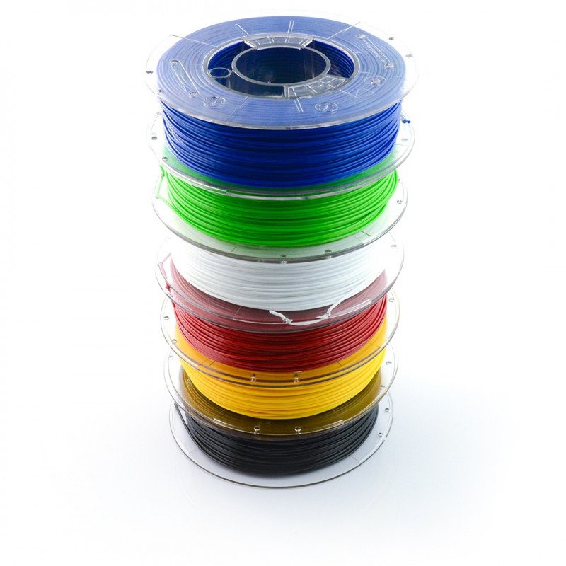 5m 17 Colors 1.75MM ABS Filament Threads Plastic 3d Printer Materials LD 