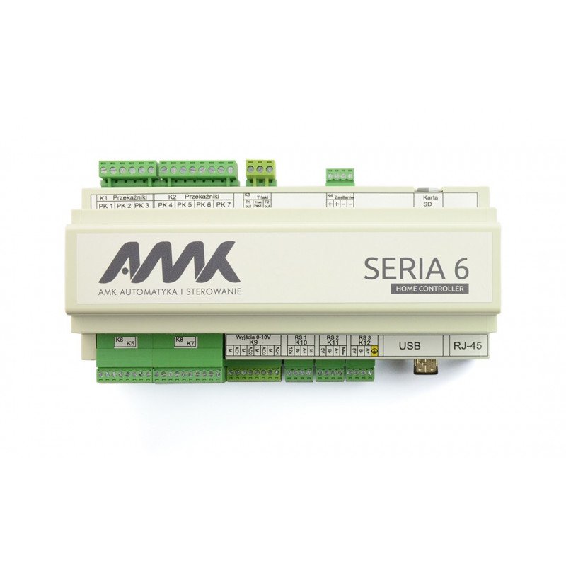 AMK Series 6 - HomeController - centralised intelligent home module - Modbus RS485