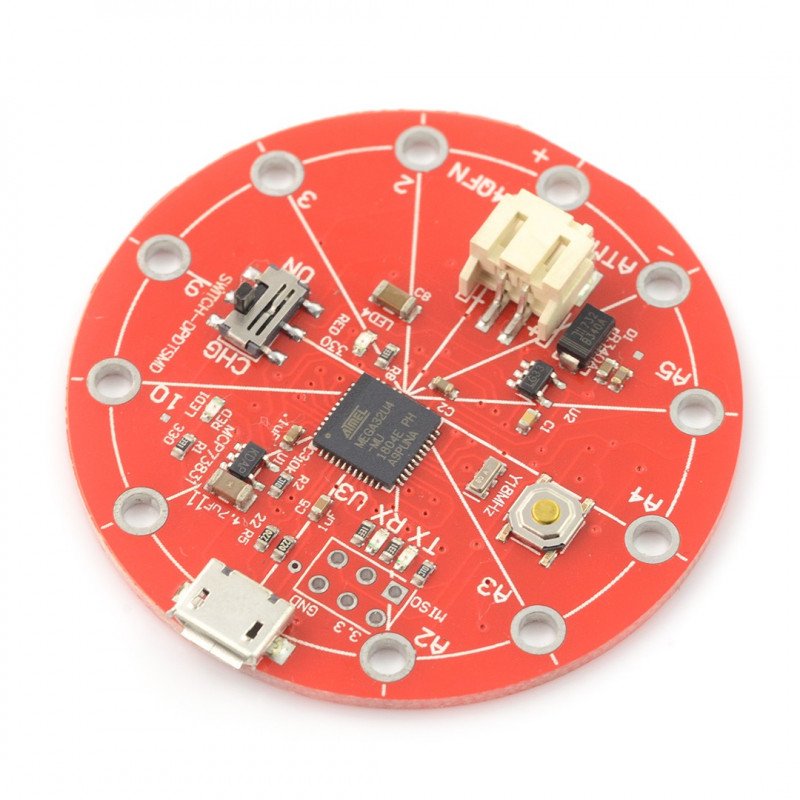 LilyPad Arduino USB - ATmega32U4 microcontroller