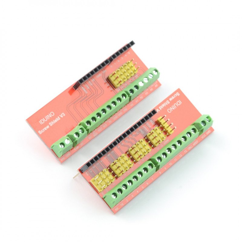 Iduino Screw Shield v3 - screw connectors for Arduino