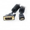 DVI - HDMI Gold v1.3b cord - 5m - zdjęcie 1