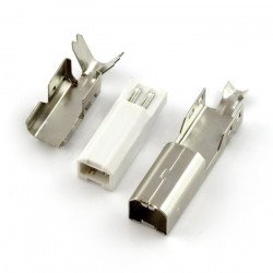 USB type B plug for cable